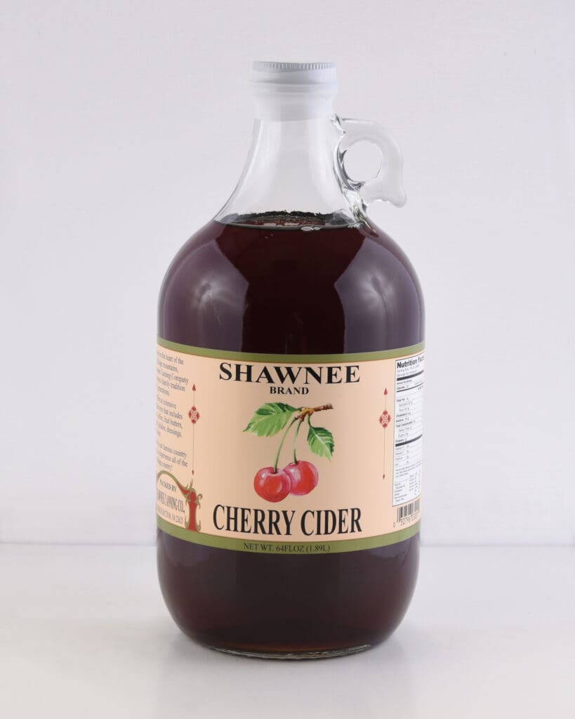 Cherry Apple Cider Half Gallon Shawnee Canning Company