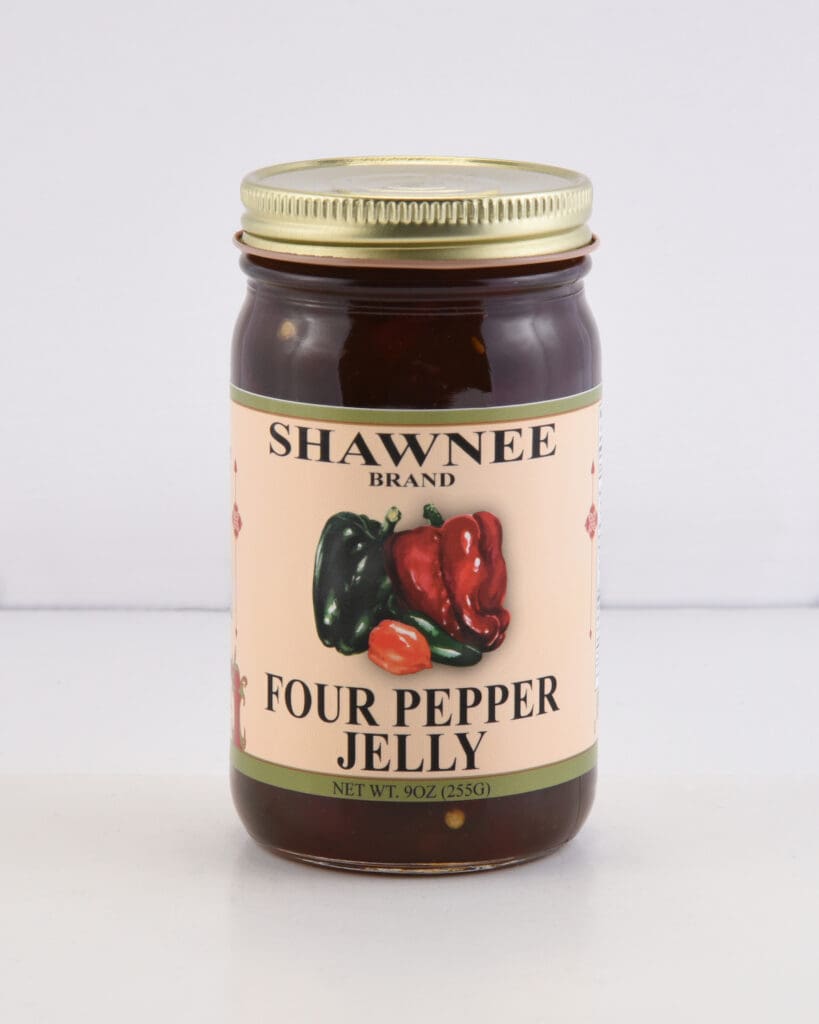 4 Pepper Jelly 1/2 Pint Shawnee Canning Company