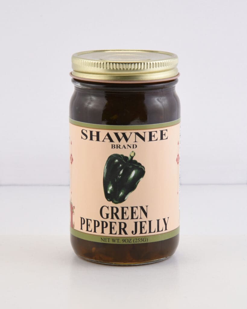 Green Pepper Jelly 1/2 Pint Shawnee Canning Company