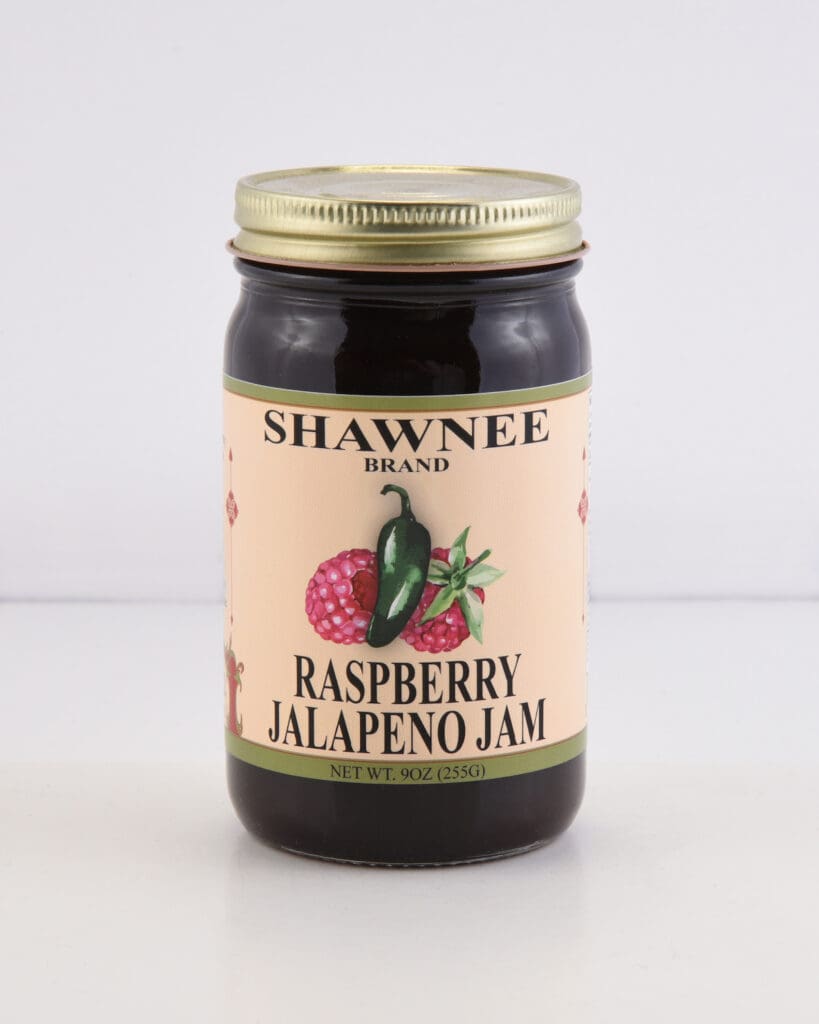 Raspberry Jalapeno Jam 1/2 Pint Shawnee Canning Company