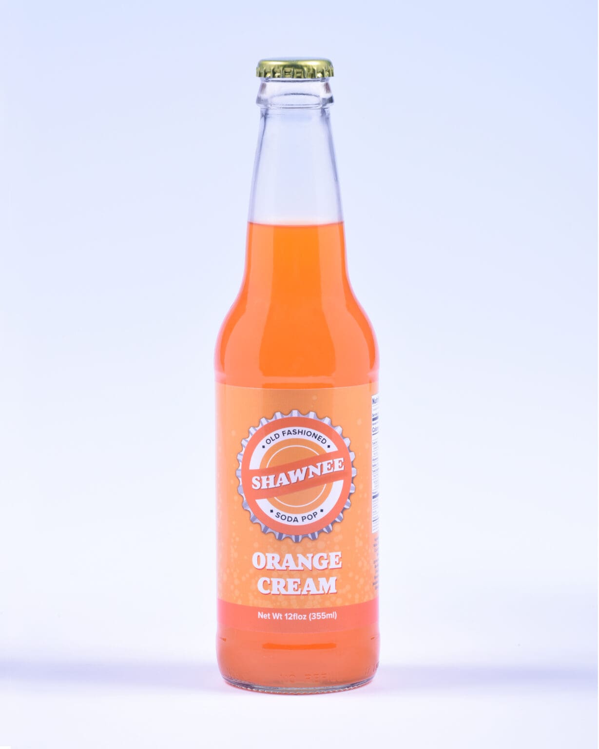 Orange Cream Soda 12floz Shawnee Canning Company