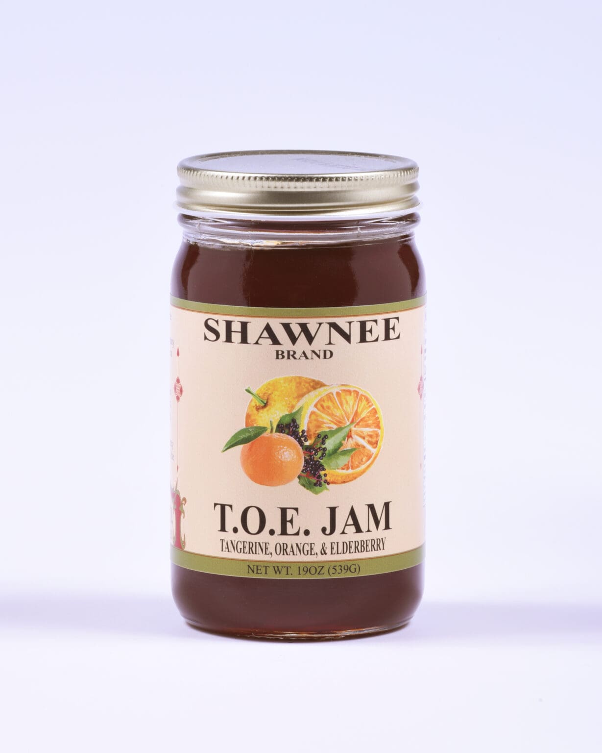 TOE Jam 1/2 Pint Shawnee Canning Company