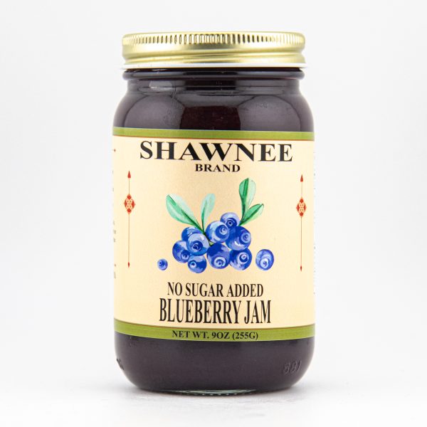 No Sugar Added Blueberry Jam - 1/2 Pint