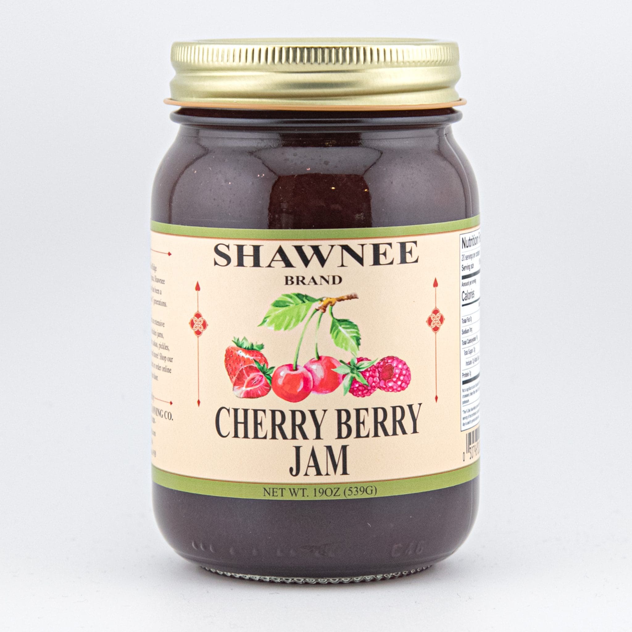 Cherry Berry Jam - Pint - Shawnee Canning Company